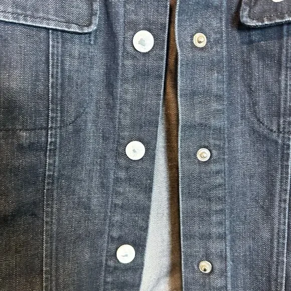 Yououoli Embroidered Denim Trucker Jacket Size S   Japanese Streetwear Y2K VTG - Picture 5 of 7